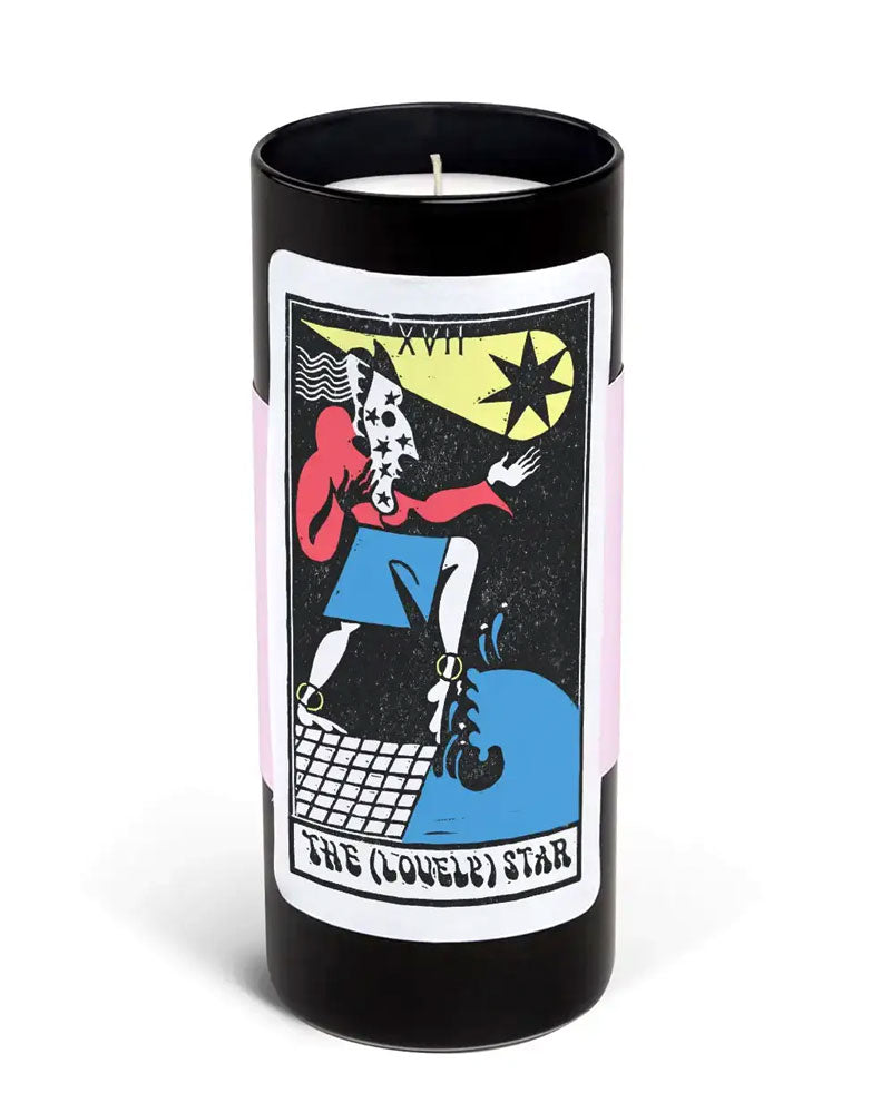 Scented Tarot Candle (12oz) - The Star-54° Celsius-Strange Ways