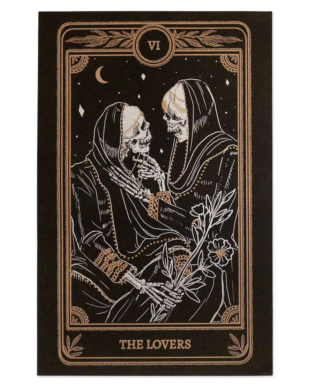 The Lovers - Tarot Card Screenprinted Art Print (11" x 17")-13th Press-Strange Ways