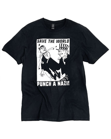 Save The World, Punch A Nazi! Unisex Shirt