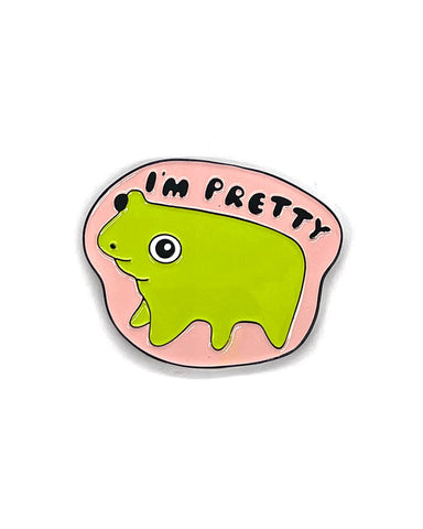 I'm Pretty Frog Pin