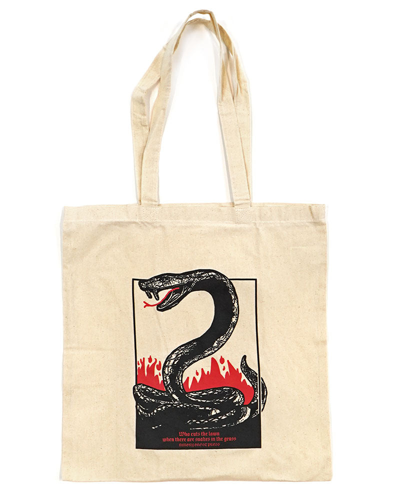 Snakes In The Grass Tote Bag-Hungry Ghost Press-Strange Ways