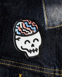 Queerie Brain Skull Patch - Trans-Bianca Designs-Strange Ways