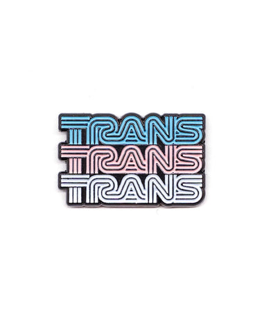Trans Vintage Type Pin