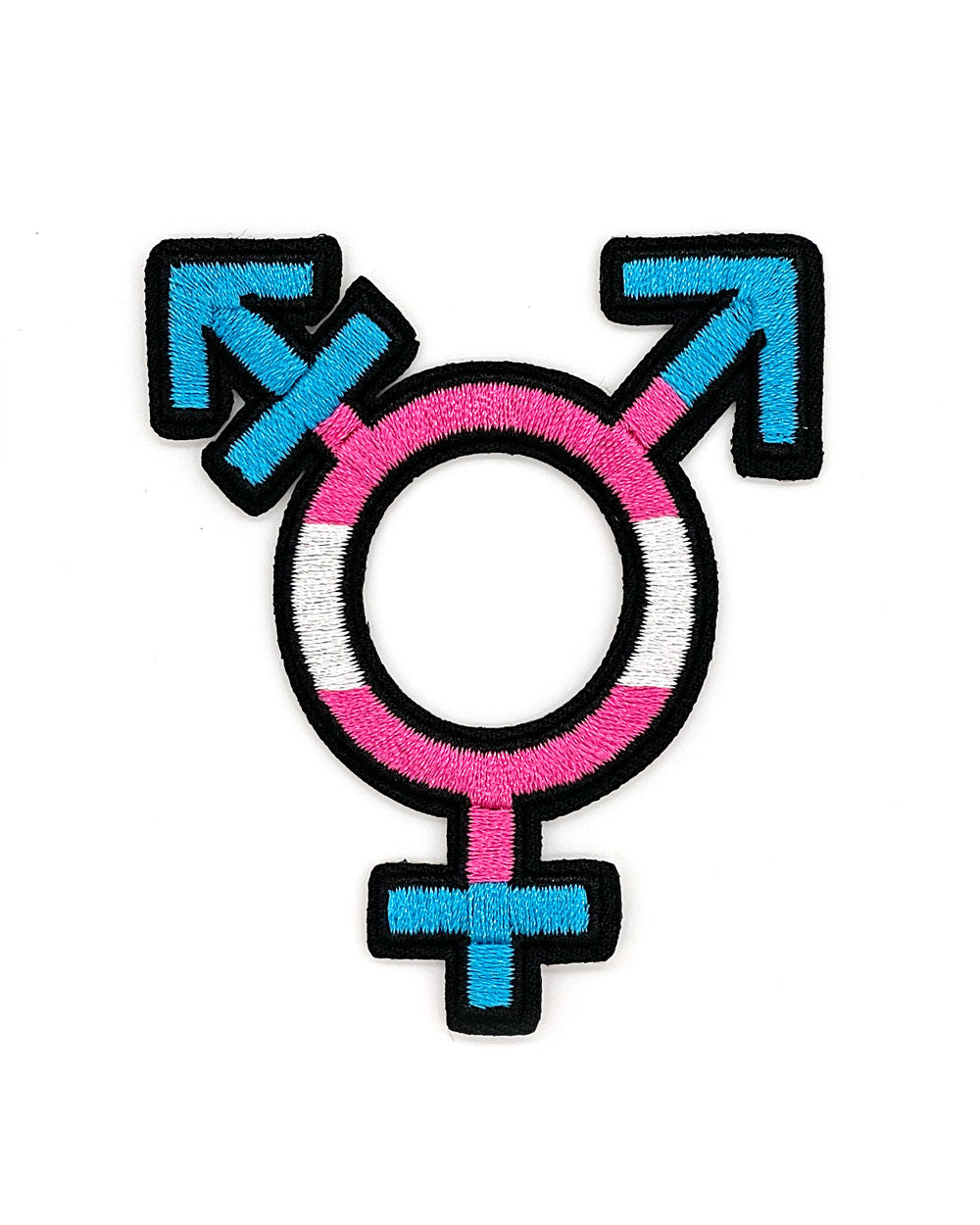 Transgender Symbol Patch-Gay Nerd Goods-Strange Ways