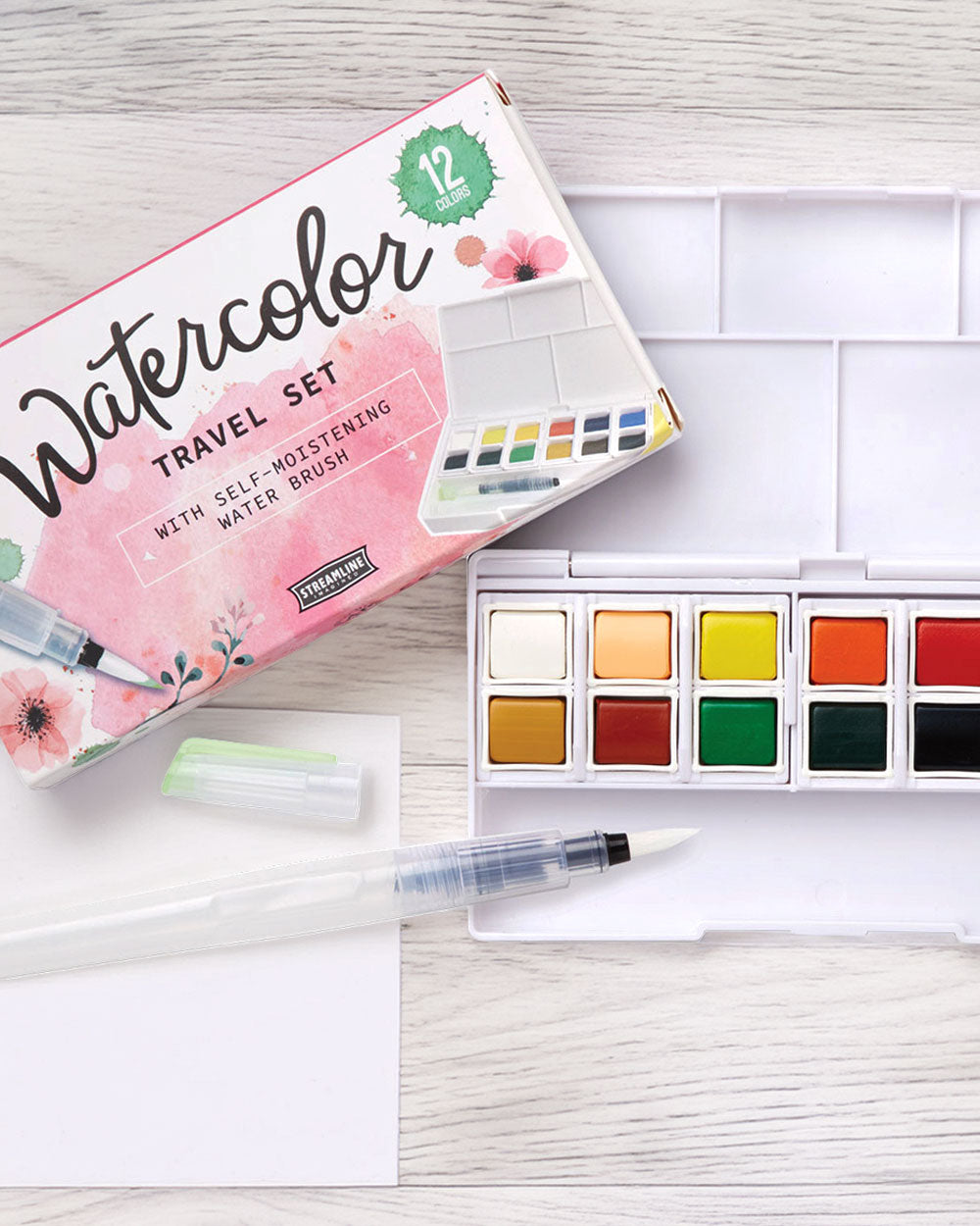Travel-Size Watercolor Paint Kit-Streamline-Strange Ways