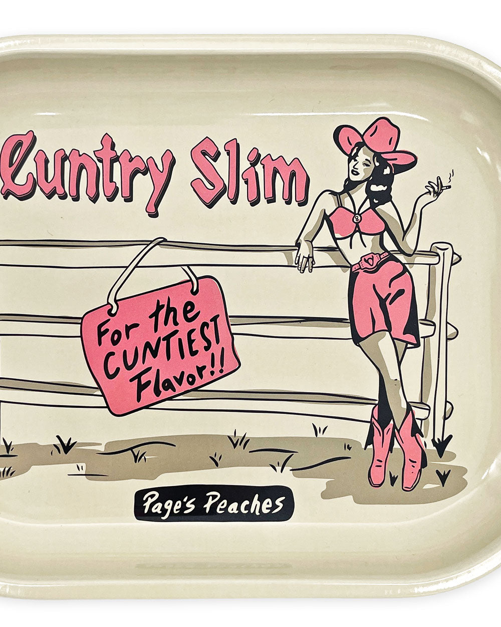 Cuntry Slims All-Purpose Tray-Page's Peaches-Strange Ways