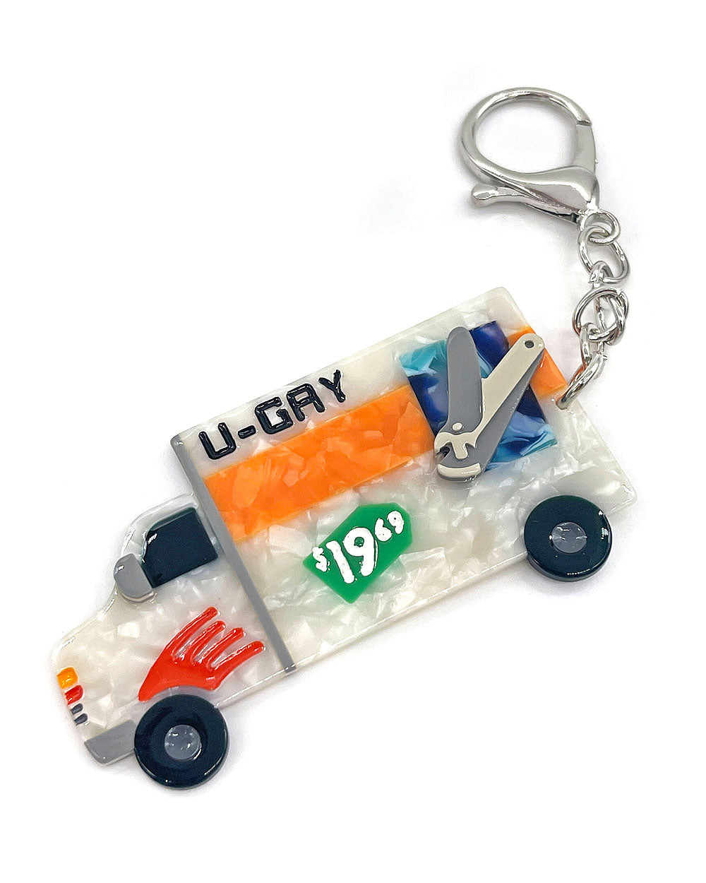 U-Gay Moving Truck Keychain-The Peach Fuzz-Strange Ways