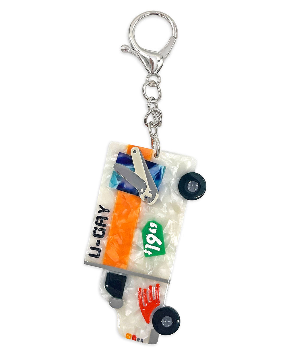 U-Gay Moving Truck Keychain-The Peach Fuzz-Strange Ways