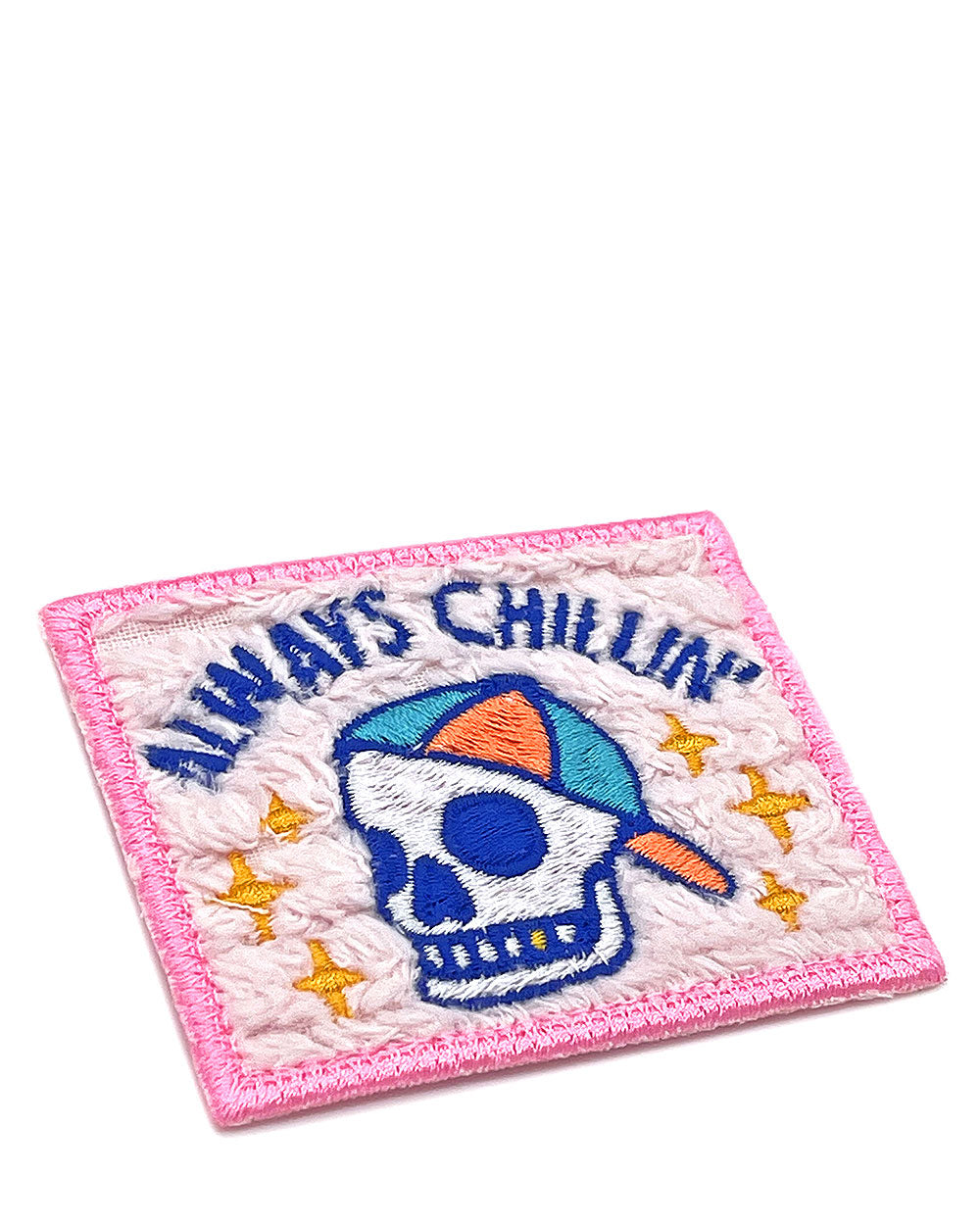 Always Chillin' Skull Chenille Patch-The Space Bureau-Strange Ways