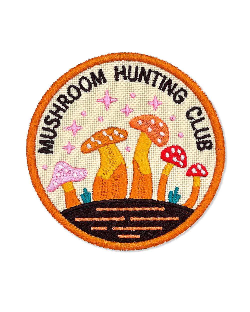 Mushroom Hunting Club Patch-The Space Bureau-Strange Ways