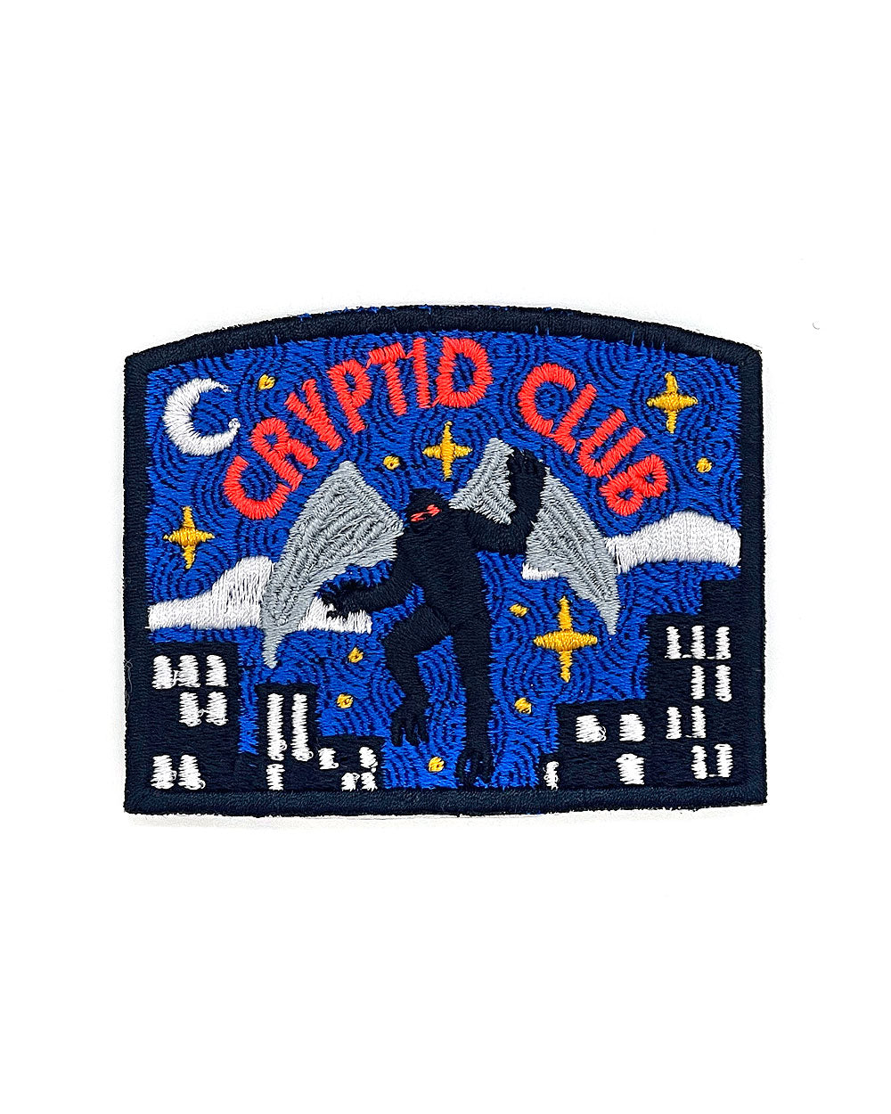 Cryptid Club Mothman Patch-The Space Bureau-Strange Ways