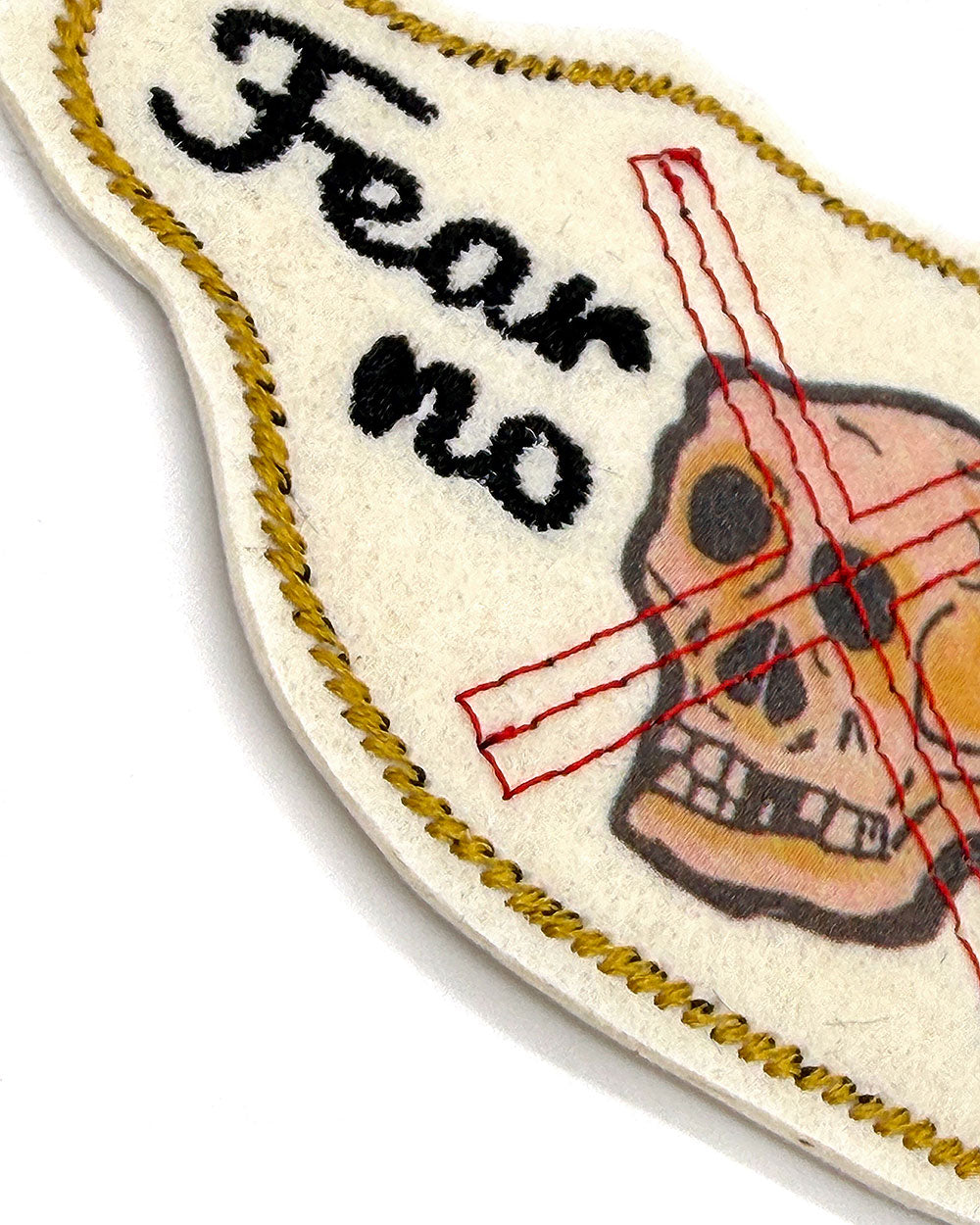 Fear No Evil Skull Patch-Backerton-Strange Ways