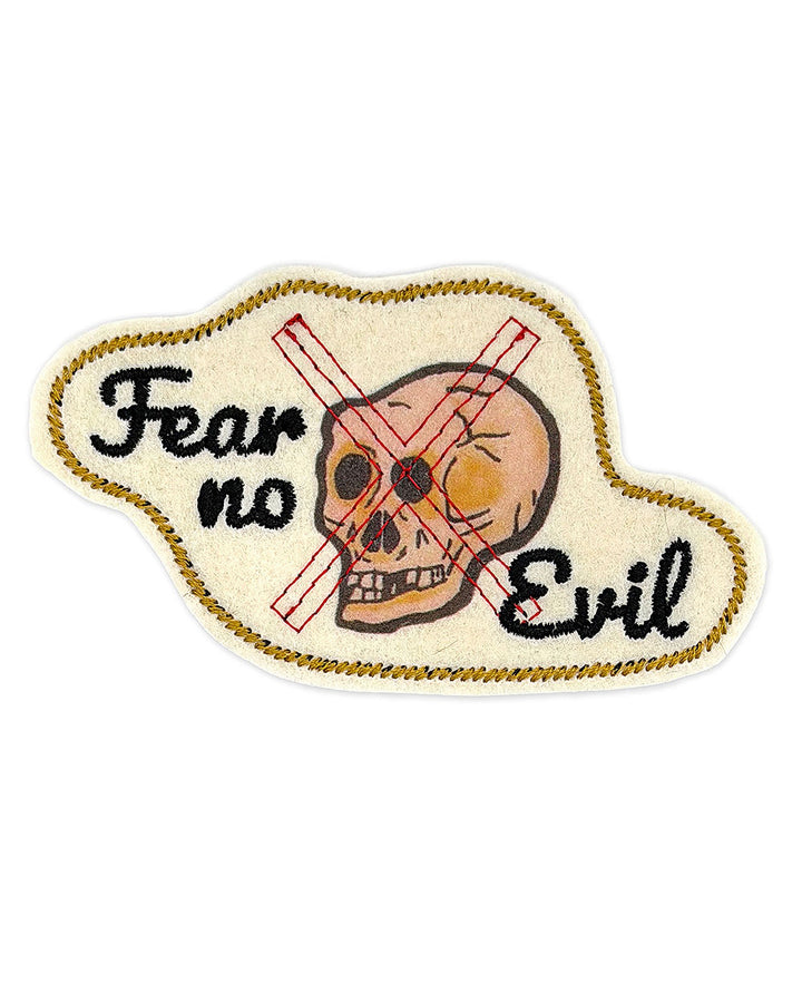 Fear No Evil Skull Patch-Backerton-Strange Ways