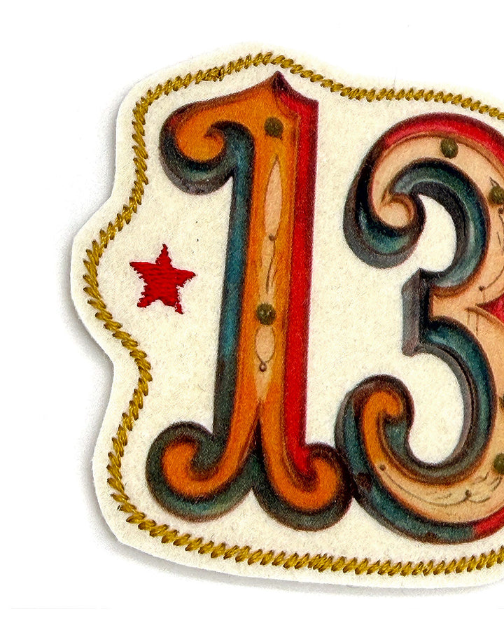 Number 13 Patch-Backerton-Strange Ways