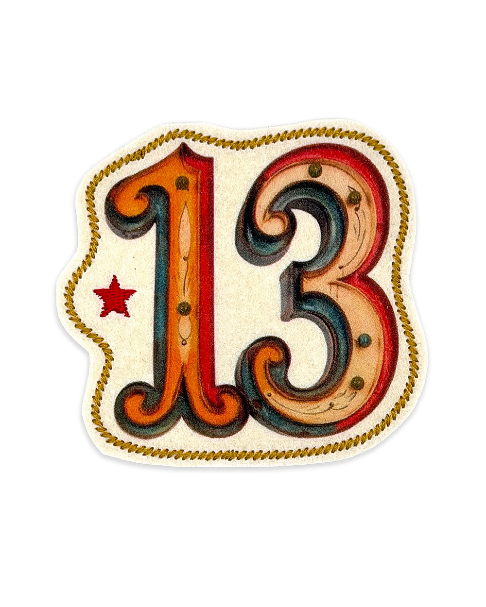 Number 13 Patch-Backerton-Strange Ways