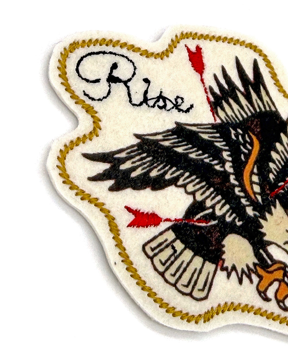 Rise Above Eagle Patch-Backerton-Strange Ways