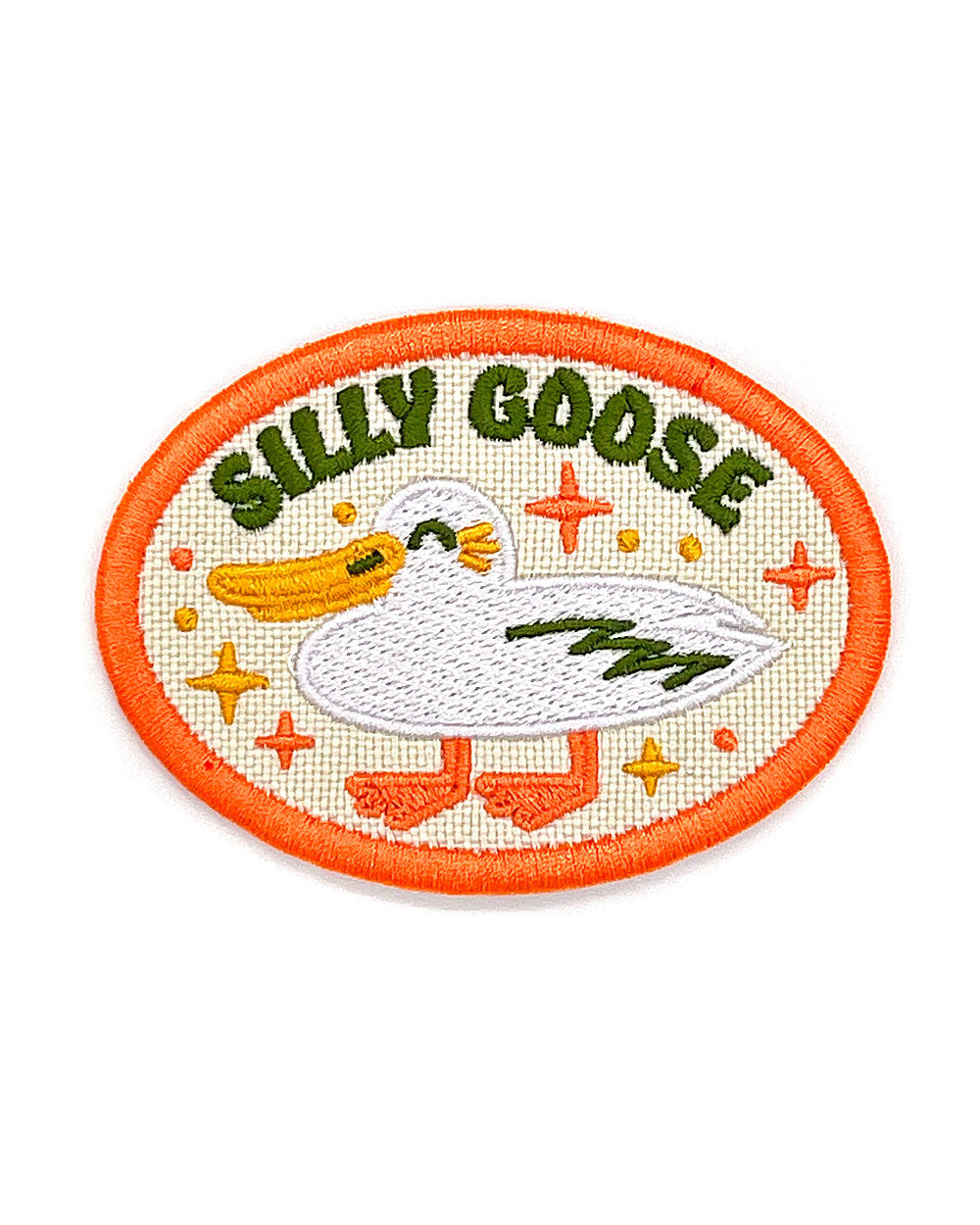 Smiling Silly Goose Patch-The Space Bureau-Strange Ways