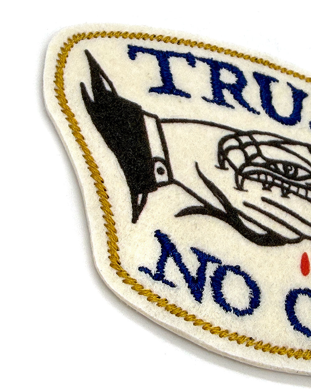 Trust No One Snakebite Patch-Backerton-Strange Ways