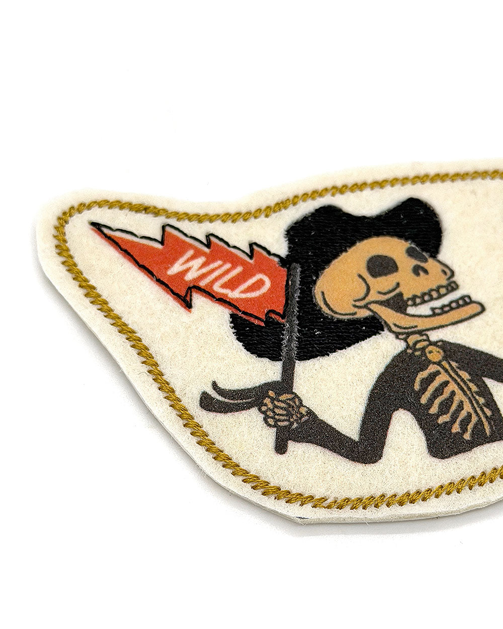 Wild Ride Skeleton Patch-Backerton-Strange Ways