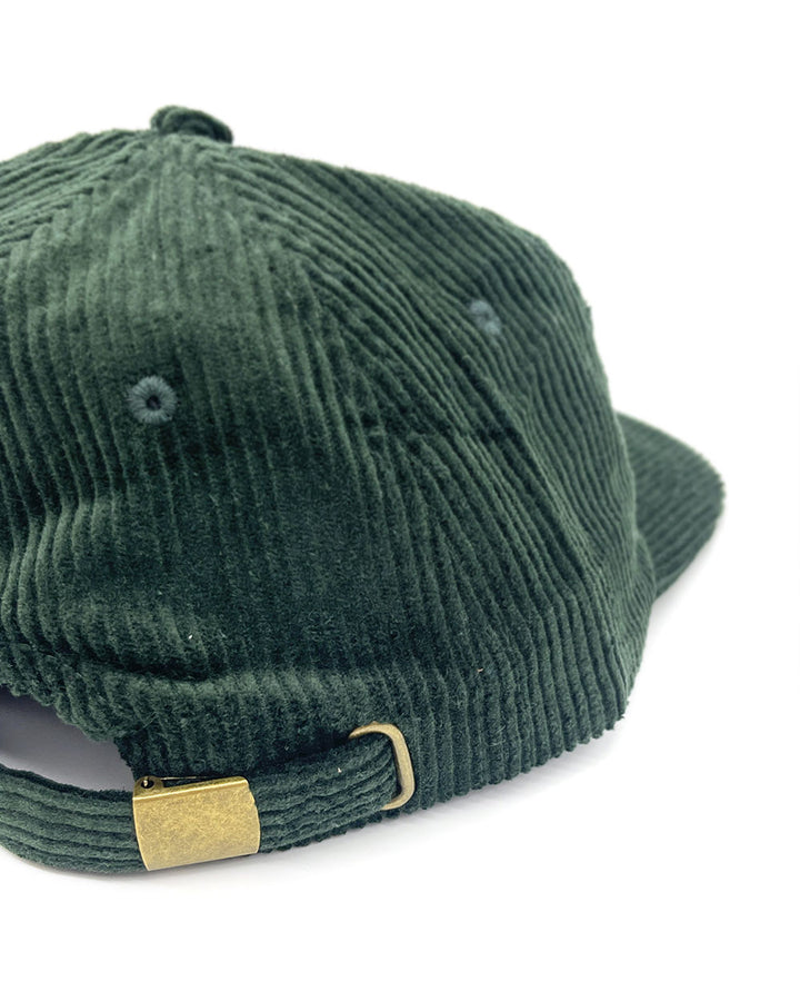Connecticut CT Corduroy Hat - Hunter Green-Strange Ways-Strange Ways
