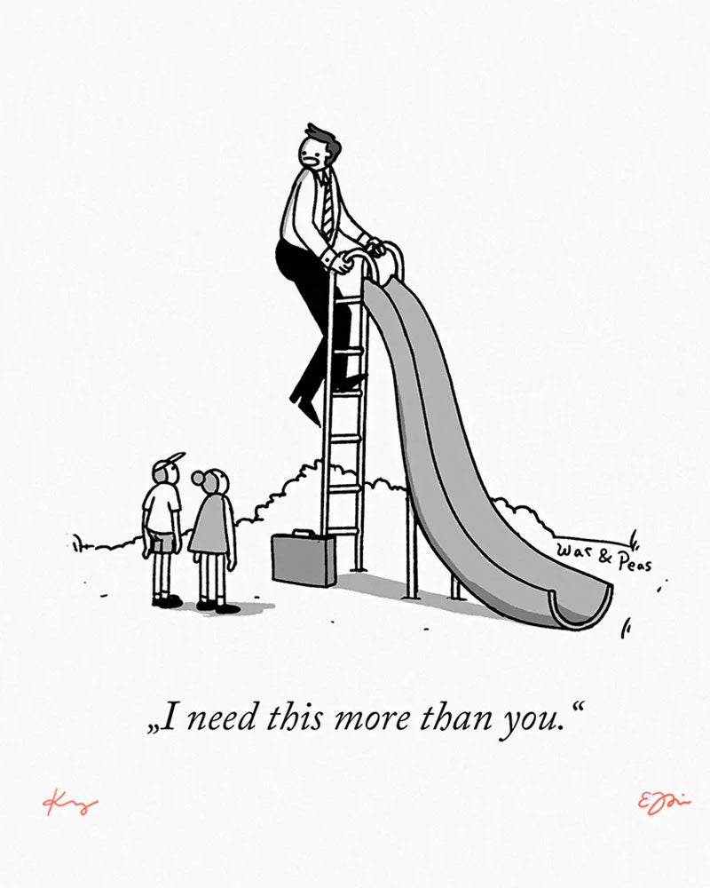 I Need This Signed Comic Print (24 x 30 cm)