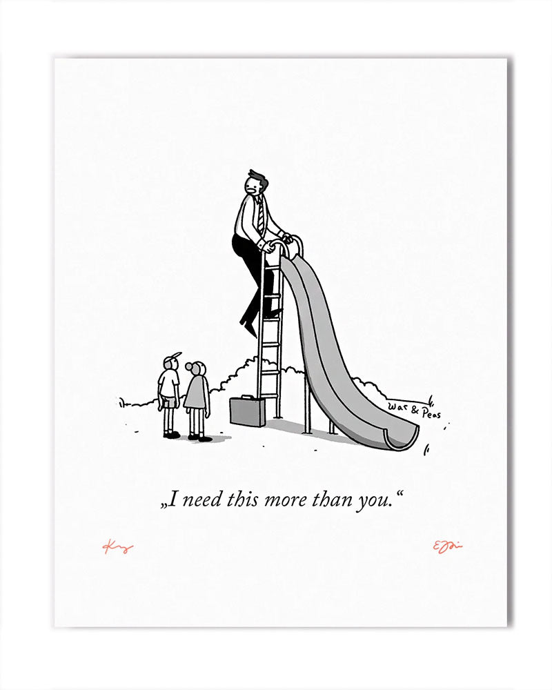 I Need This Signed Comic Print (24 x 30 cm)