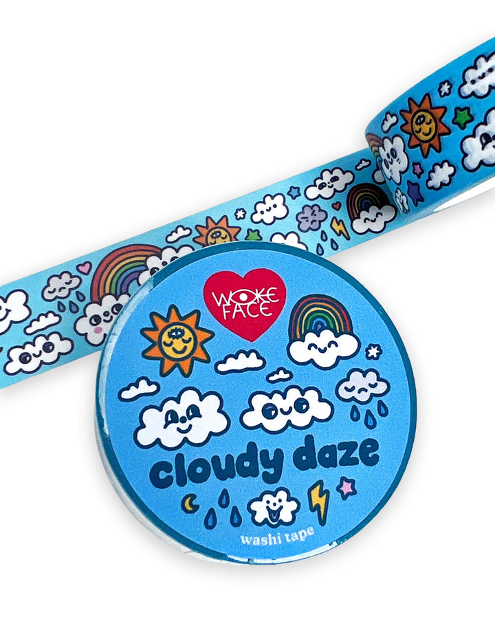Cloudy Daze Washi Tape-Wokeface-Strange Ways