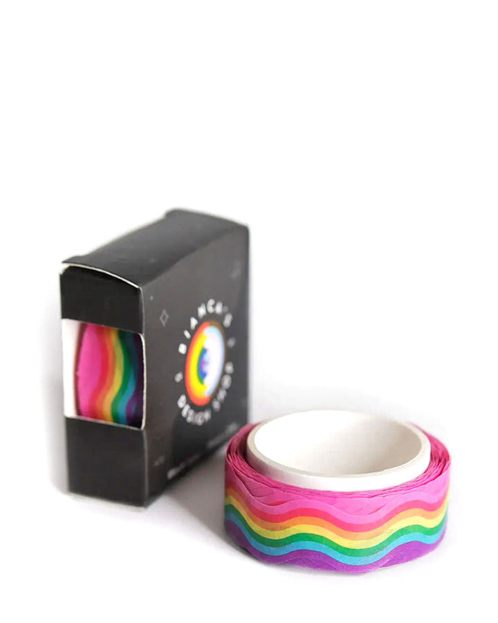 LGBTQ+ Pride Wavy Washi Tape-Bianca Designs-Strange Ways
