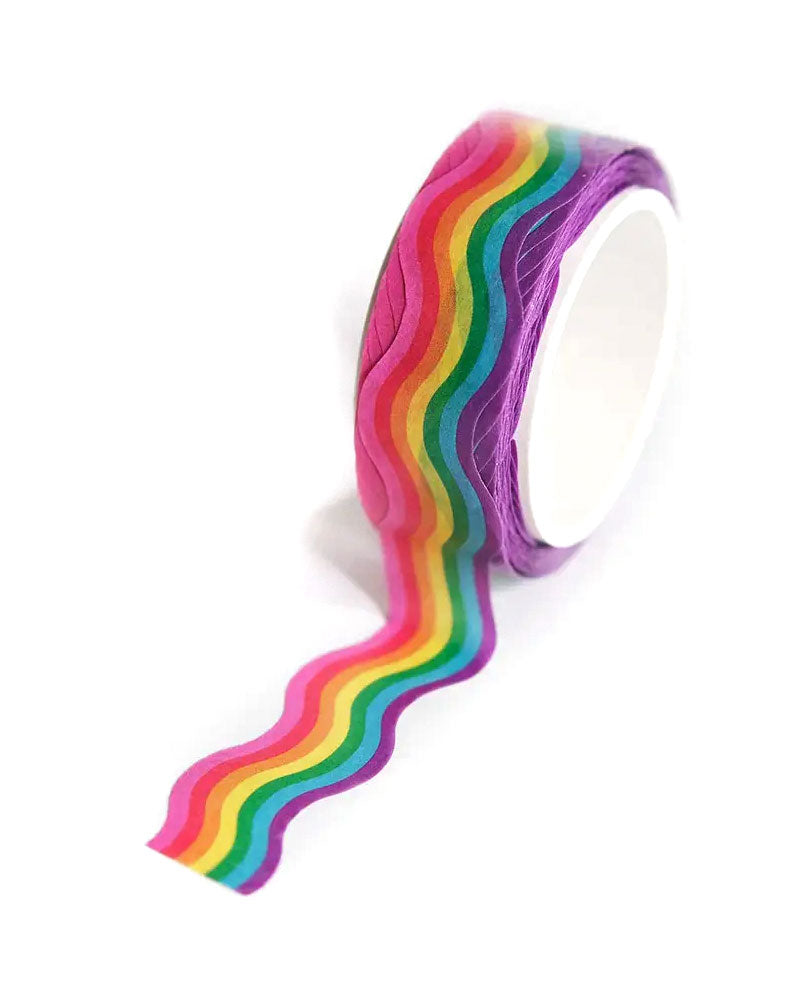 LGBTQ+ Pride Wavy Washi Tape-Bianca Designs-Strange Ways