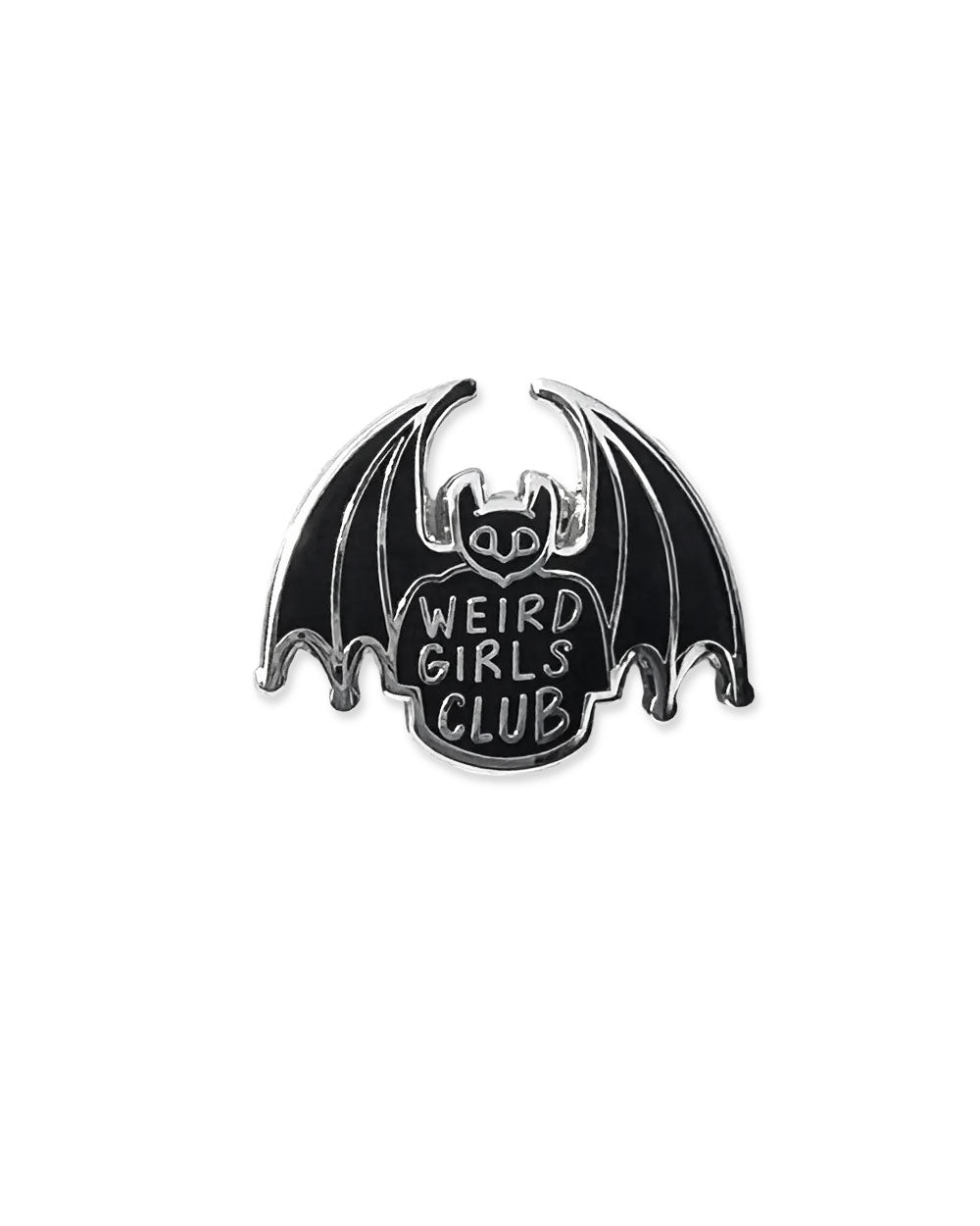 Weird Girls Club Bat Pin