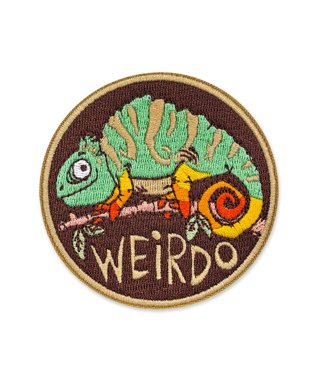 Weirdo Chameleon Patch-Lucky Sardine-Strange Ways