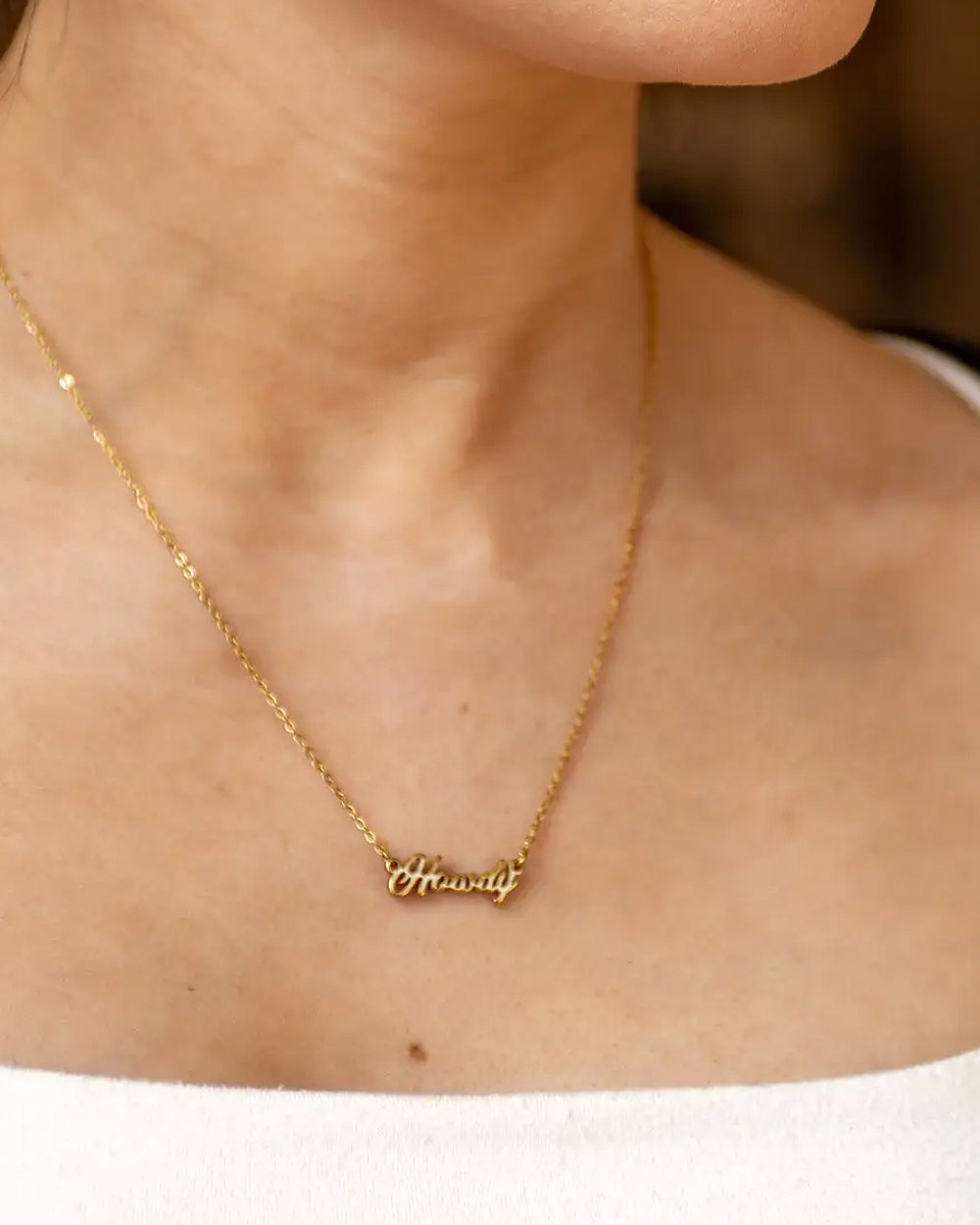 Howdy Word Necklace-Shop Good-Strange Ways