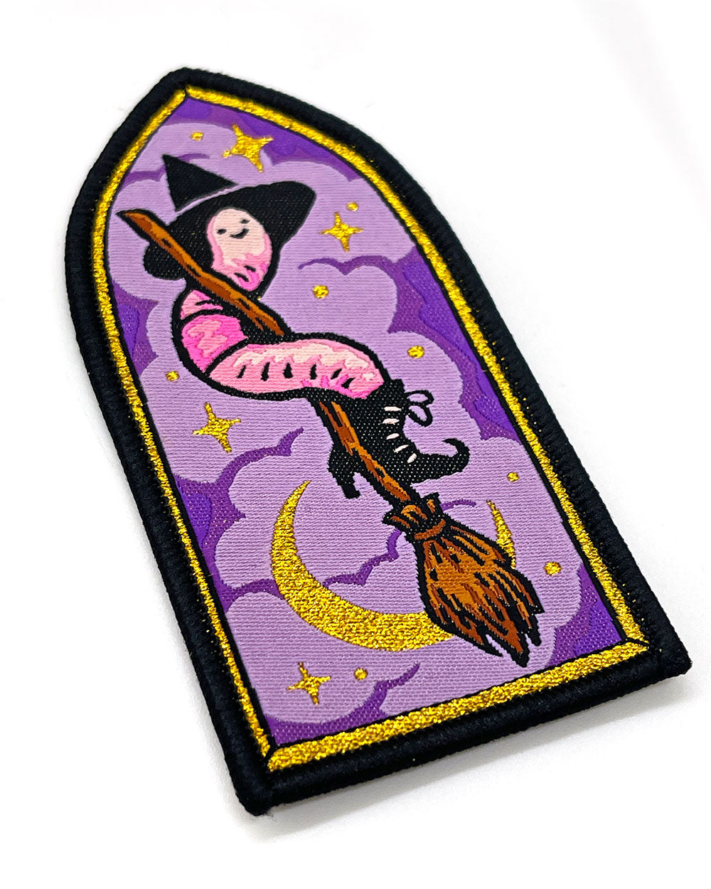 Worm On A Broom Patch