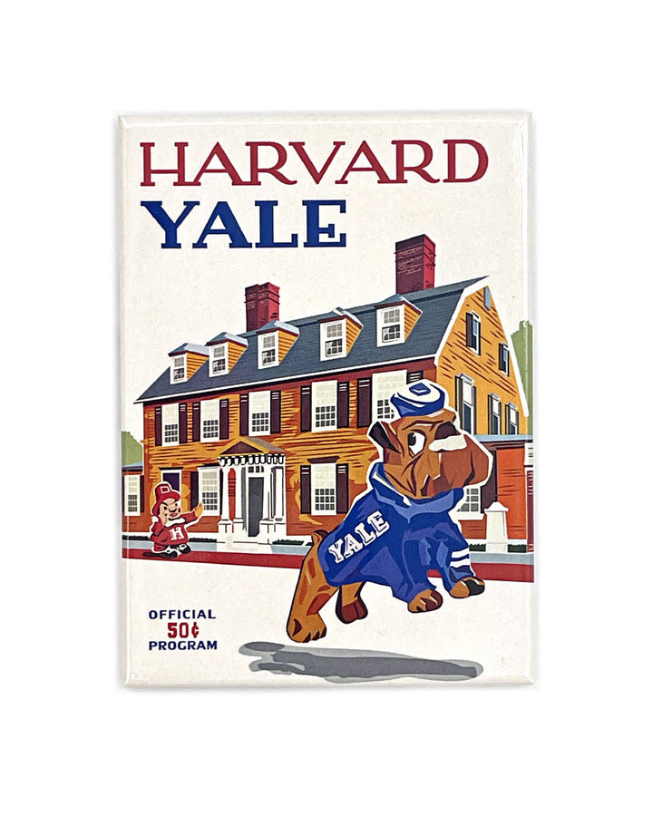 Harvard Yale Program Mascots Magnet-Fridgedoor-Strange Ways