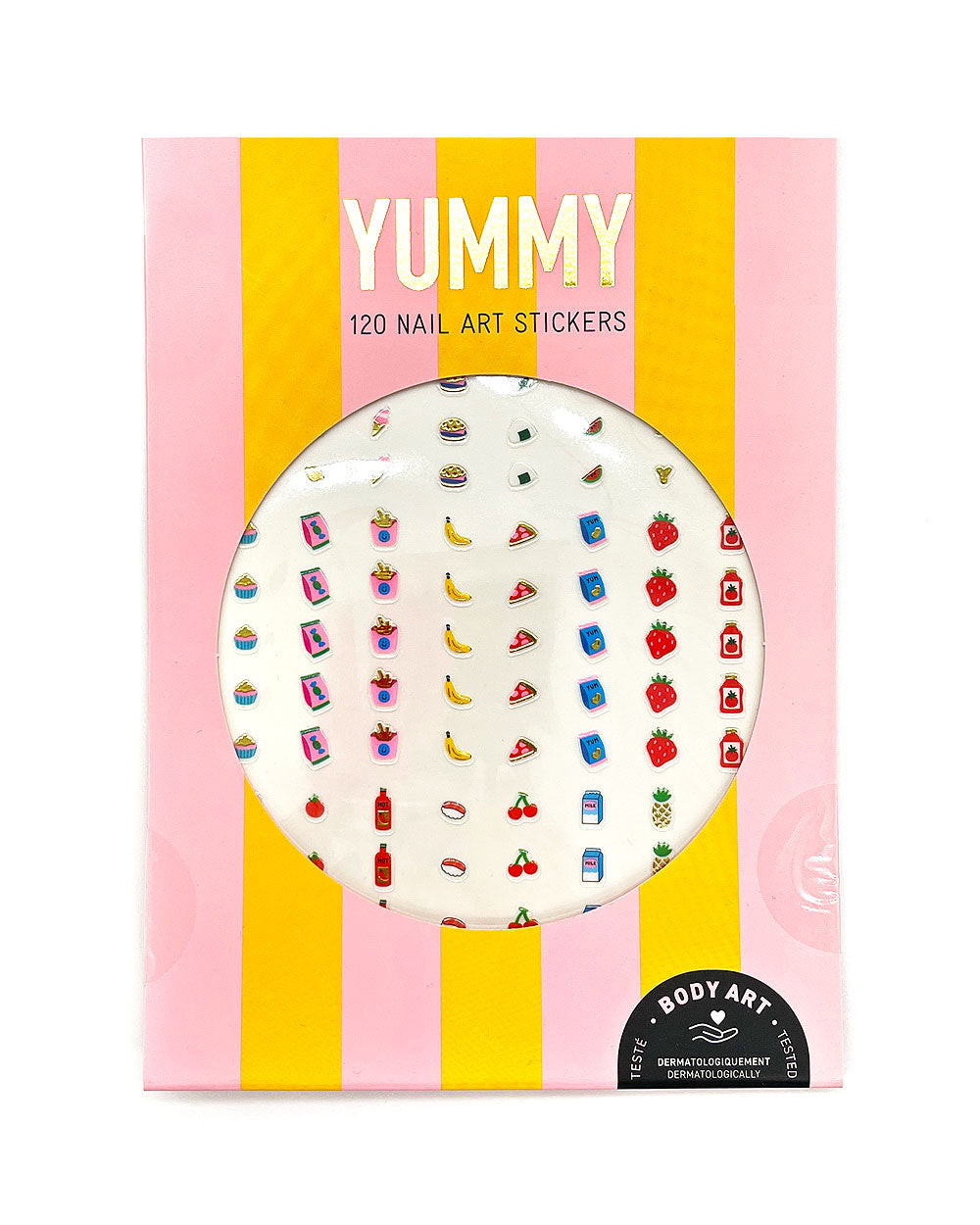 Yummy Food Nail Art Stickers (120ct)