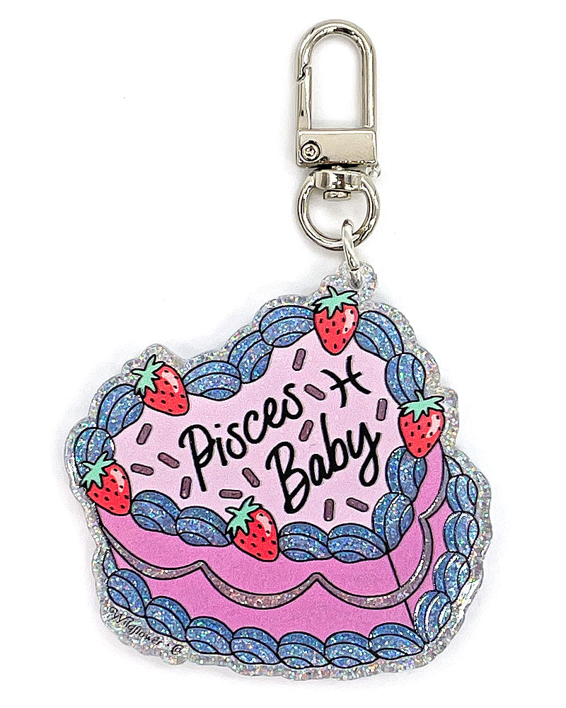 PISCES Zodiac Charm