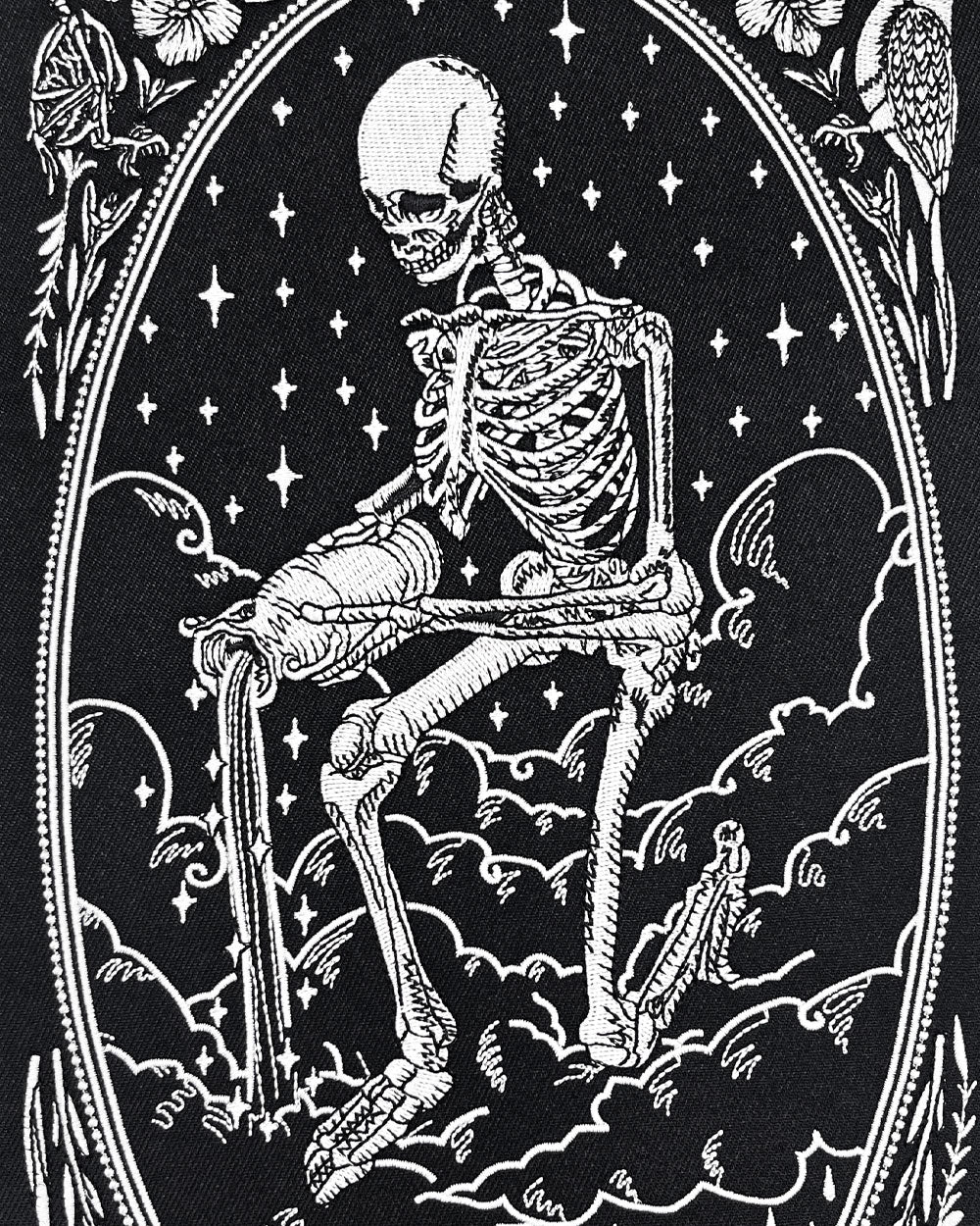 Aquarius Zodiac Tarot Large Back Patch-13th Press-Strange Ways