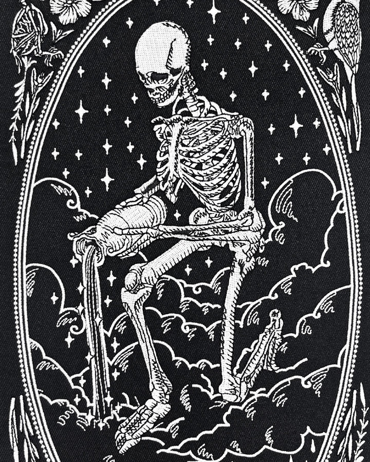 Aquarius Zodiac Tarot Large Back Patch-13th Press-Strange Ways