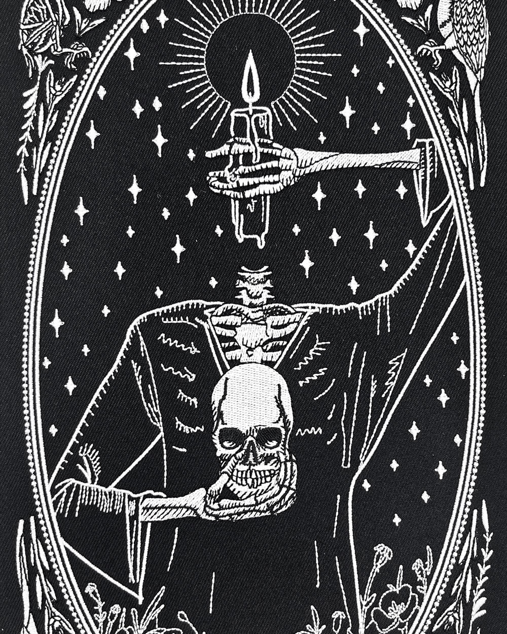 Aries Zodiac Tarot Large Back Patch-13th Press-Strange Ways