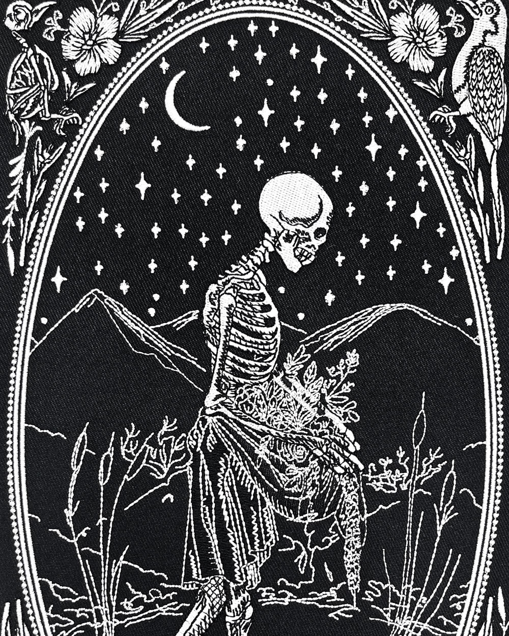 Cancer Zodiac Tarot Large Back Patch