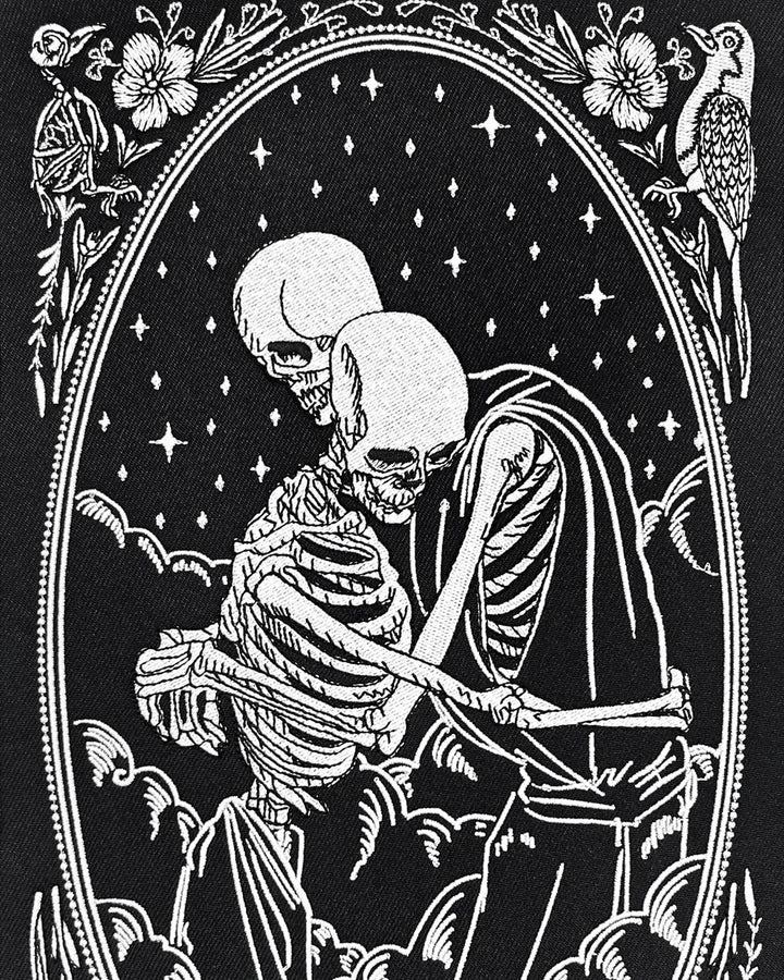 Gemini Zodiac Tarot Large Back Patch-13th Press-Strange Ways
