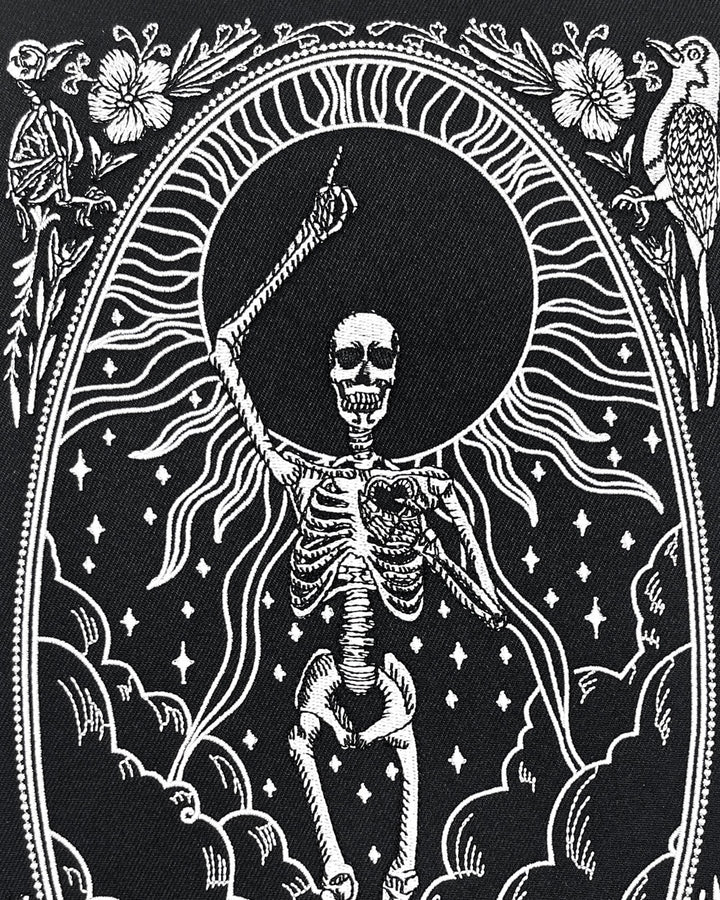 Leo Zodiac Tarot Large Back Patch-13th Press-Strange Ways