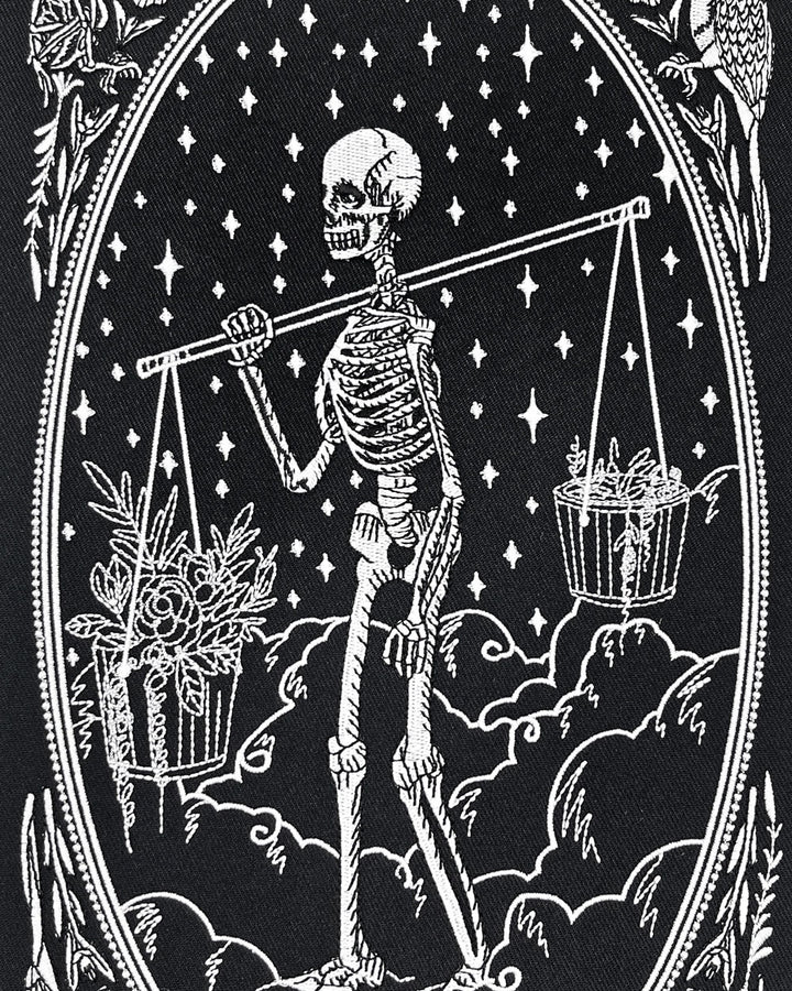 Libra Zodiac Tarot Large Back Patch-13th Press-Strange Ways