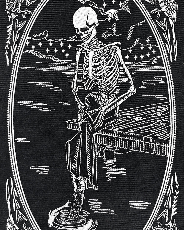 Pisces Zodiac Tarot Large Back Patch-13th Press-Strange Ways