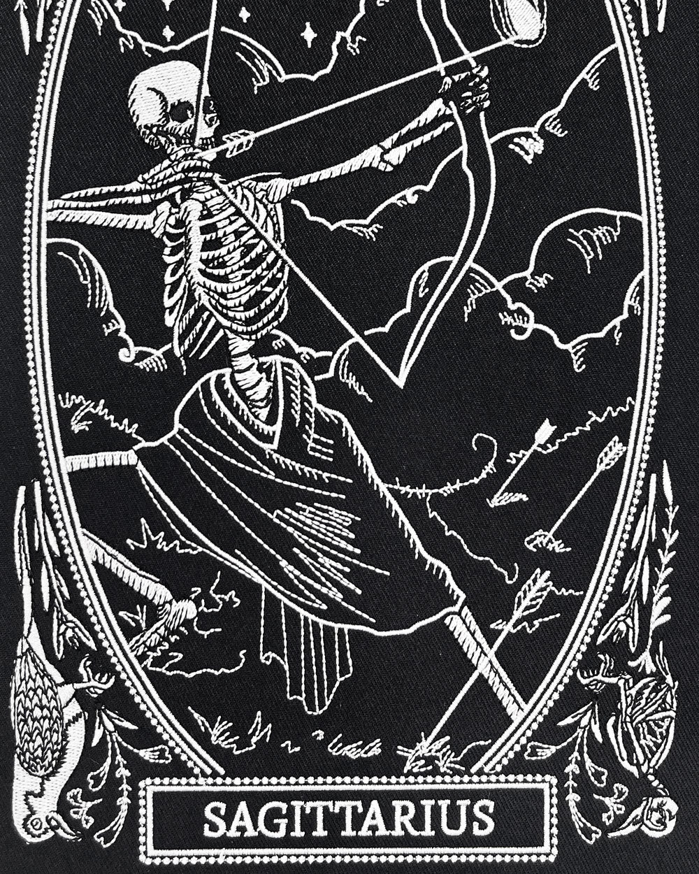 Sagittarius Zodiac Tarot Large Back Patch-13th Press-Strange Ways