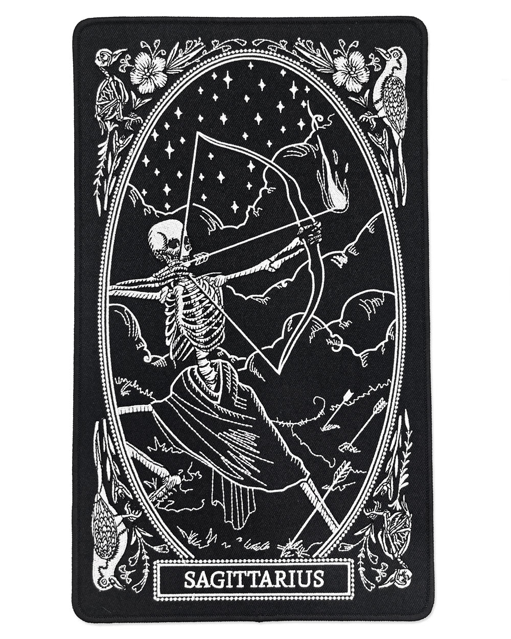 Sagittarius Zodiac Tarot Large Back Patch-13th Press-Strange Ways