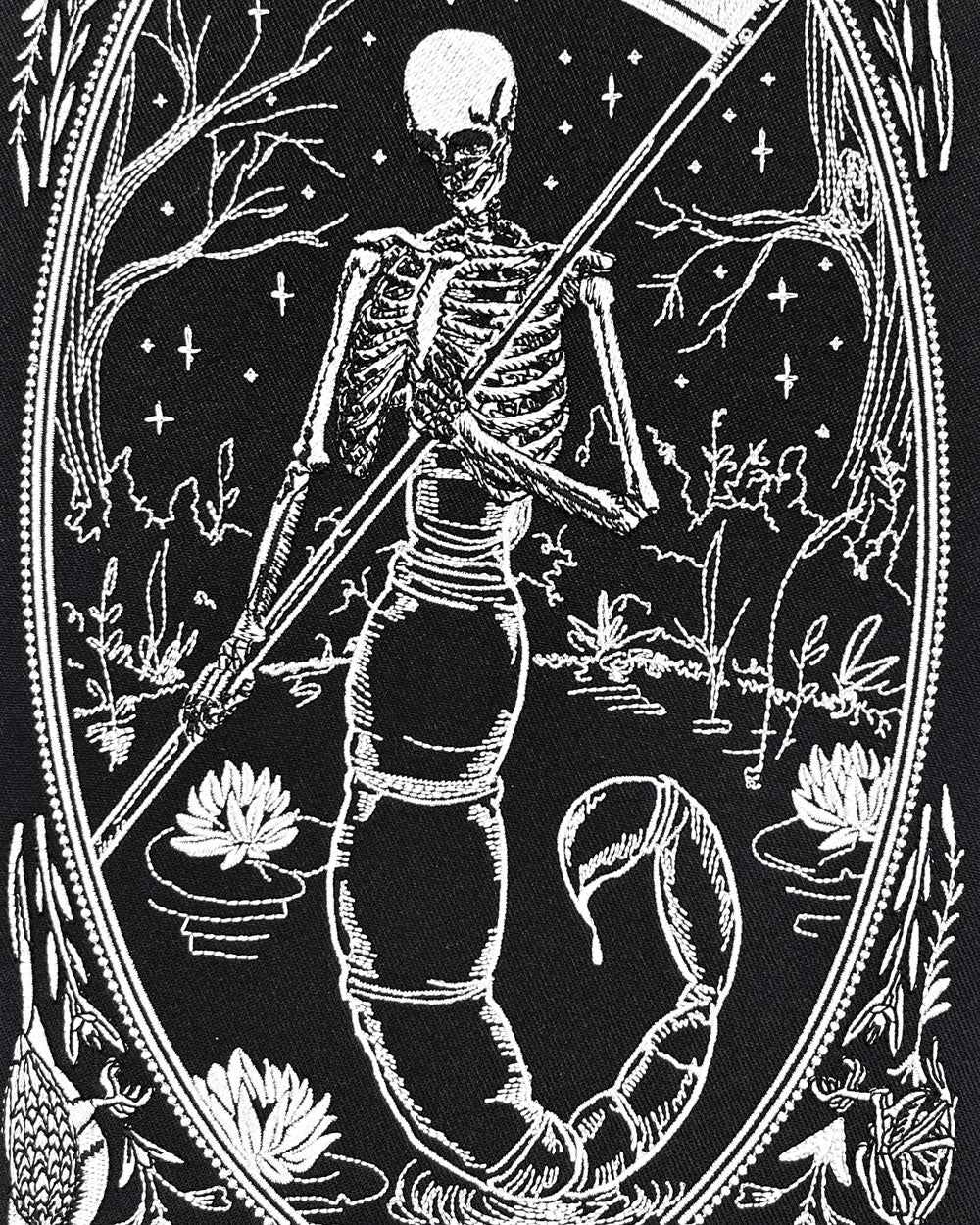 Scorpio Zodiac Tarot Large Back Patch-13th Press-Strange Ways