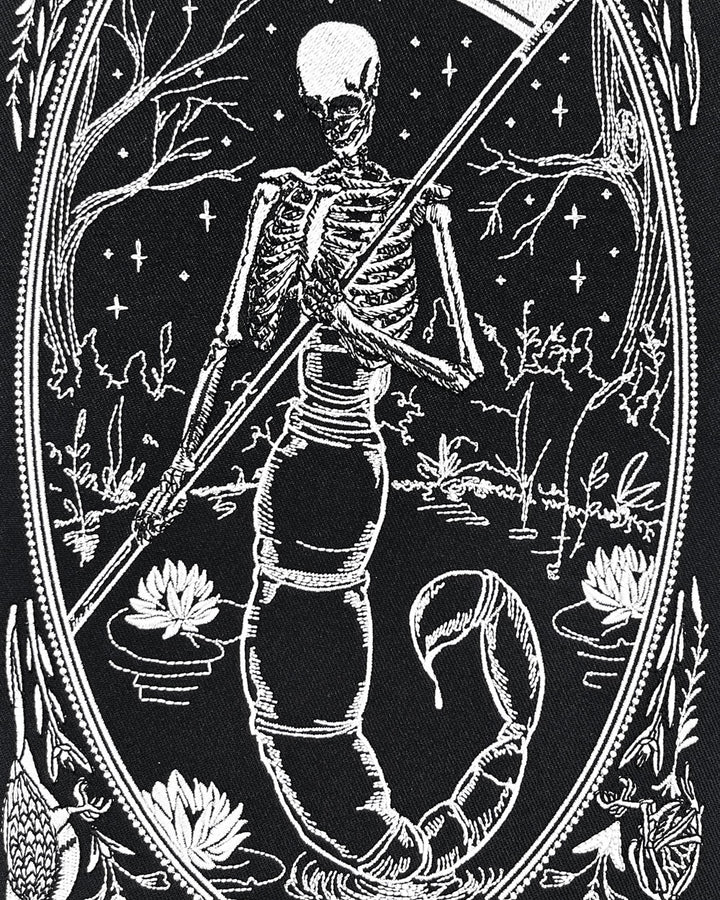 Scorpio Zodiac Tarot Large Back Patch-13th Press-Strange Ways