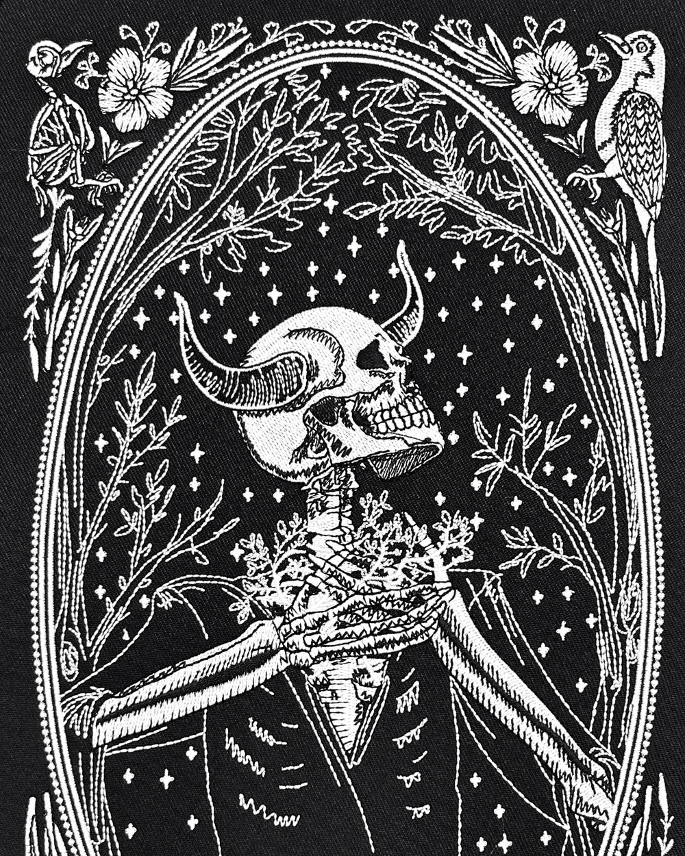 Taurus Zodiac Tarot Large Back Patch-13th Press-Strange Ways