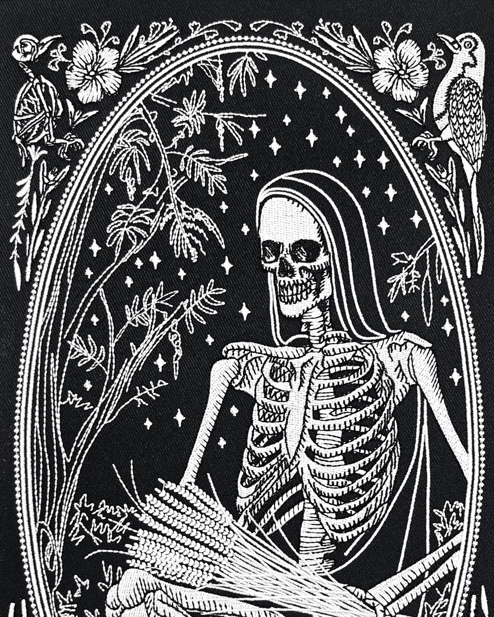 Virgo Zodiac Tarot Large Back Patch-13th Press-Strange Ways